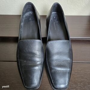 Everlane leather loafers black 6